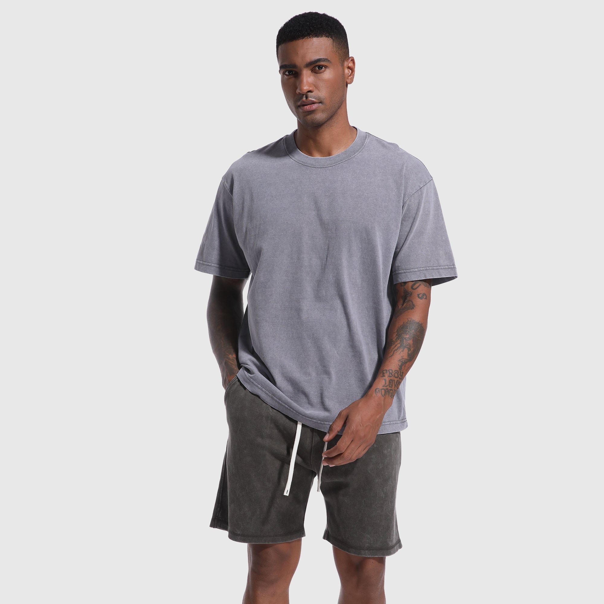 The Wardrobe 6-Pack – Loose Fit Washed T-Shirt