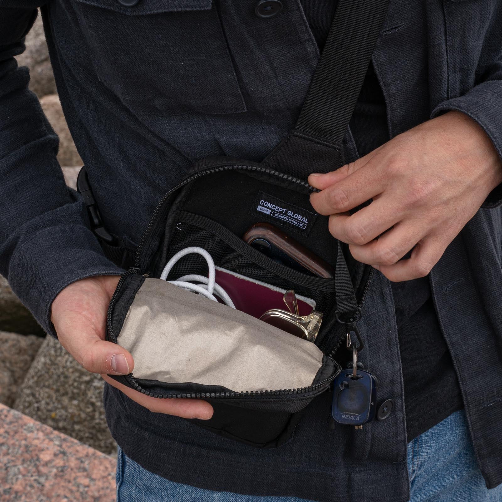 Sling worn in the Regular size