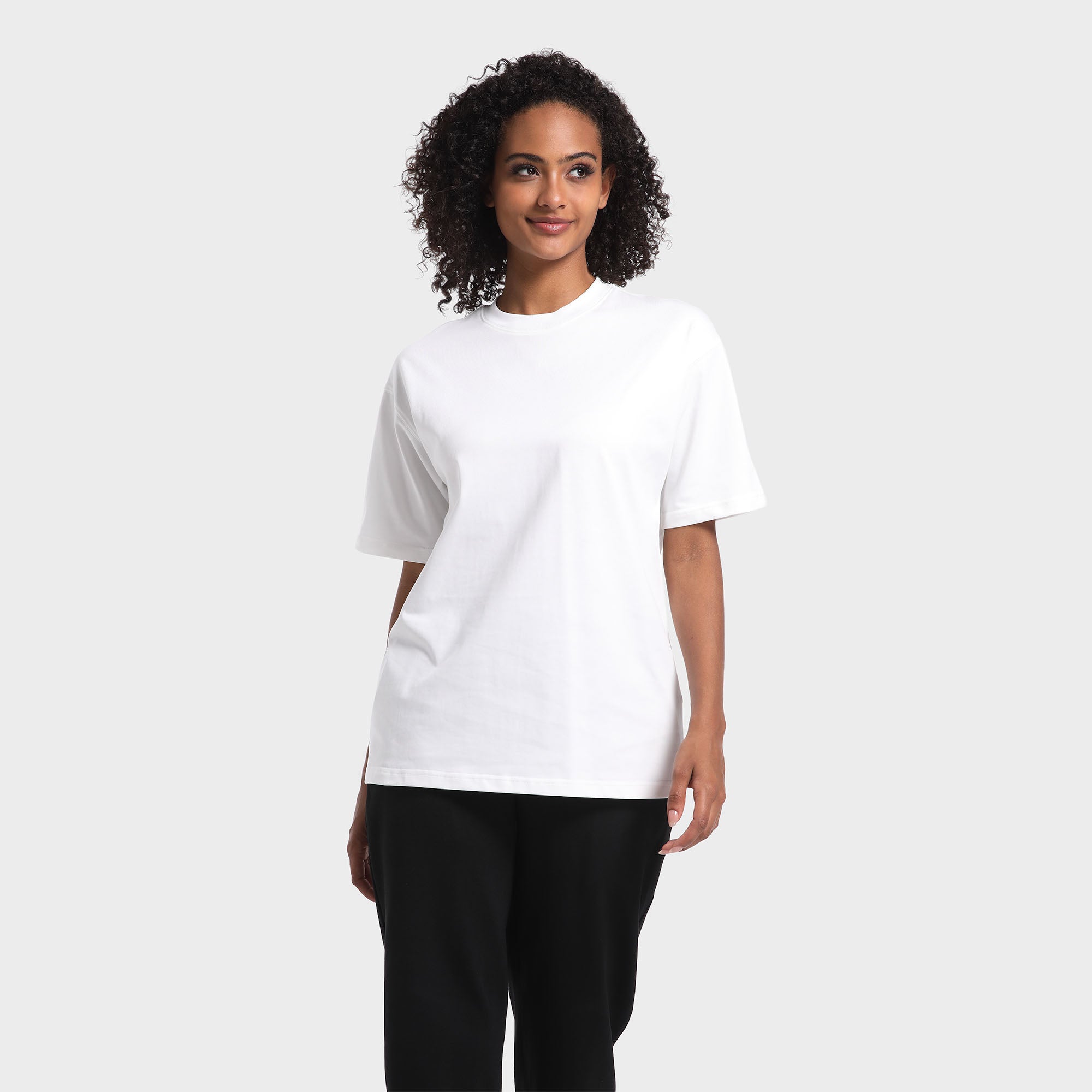 All White 3-Pack - Heavy Loose Fit T-Shirt