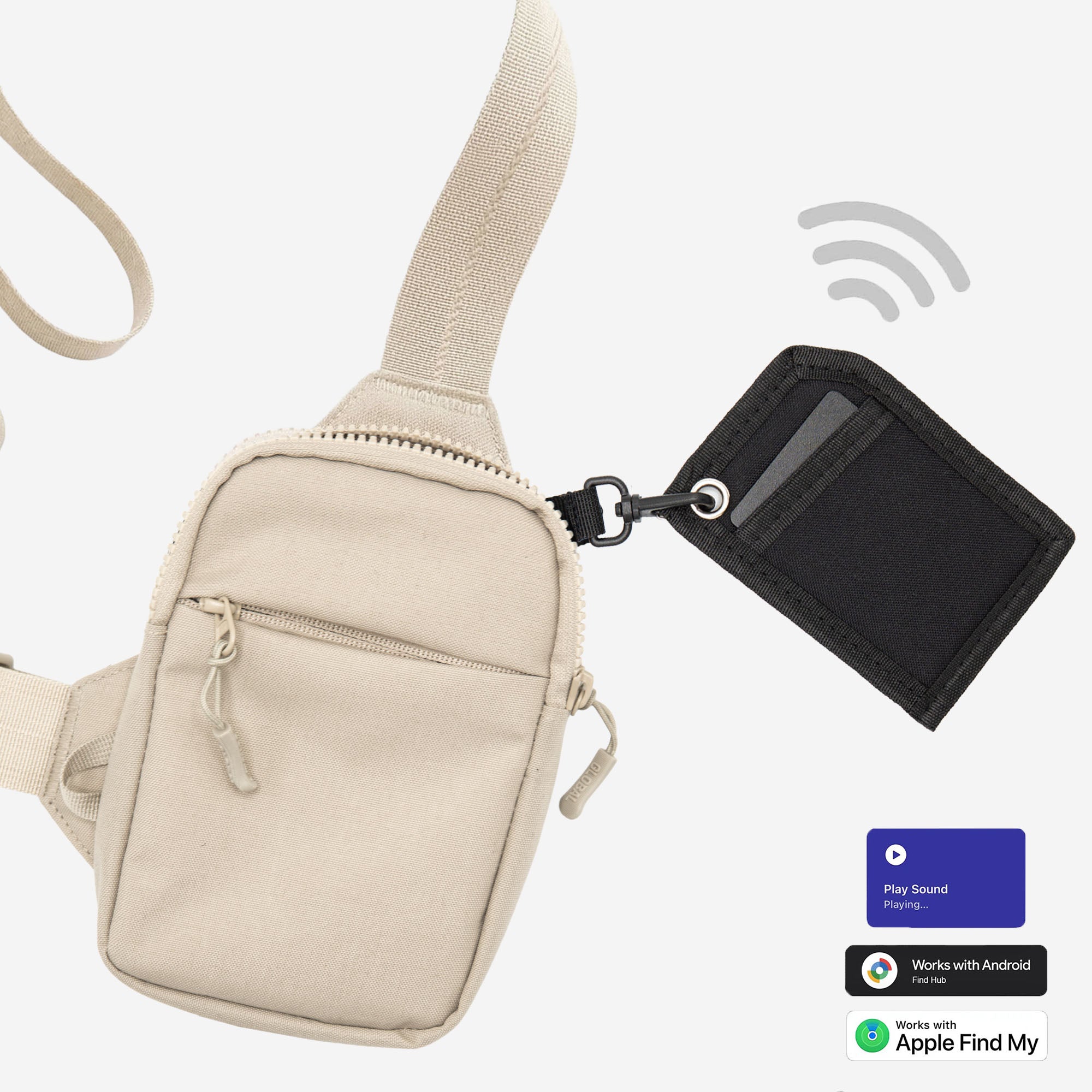 CG x RhinoKey® Trackable Sling Bag Bundle
