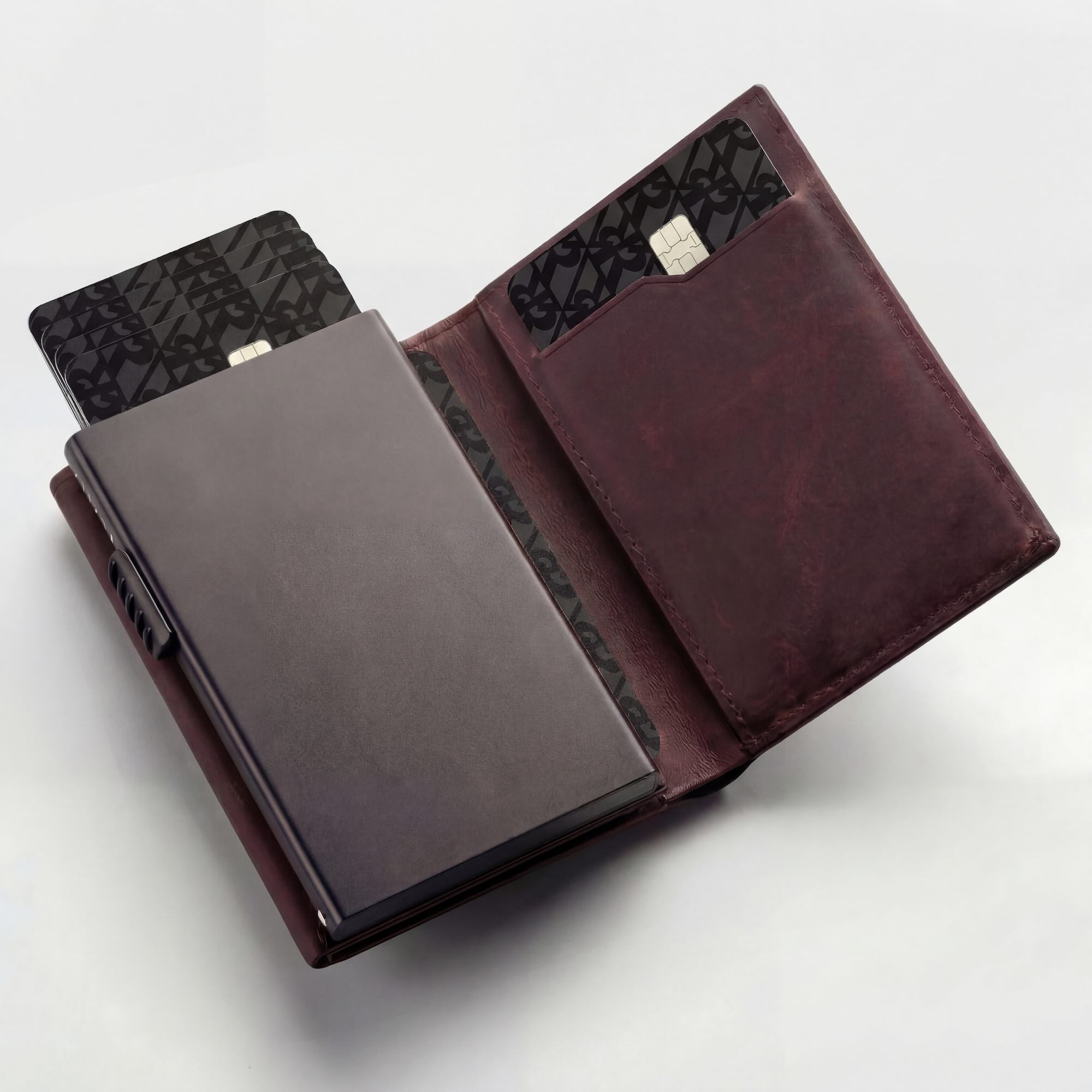 RFID Blocking Leather Wallet