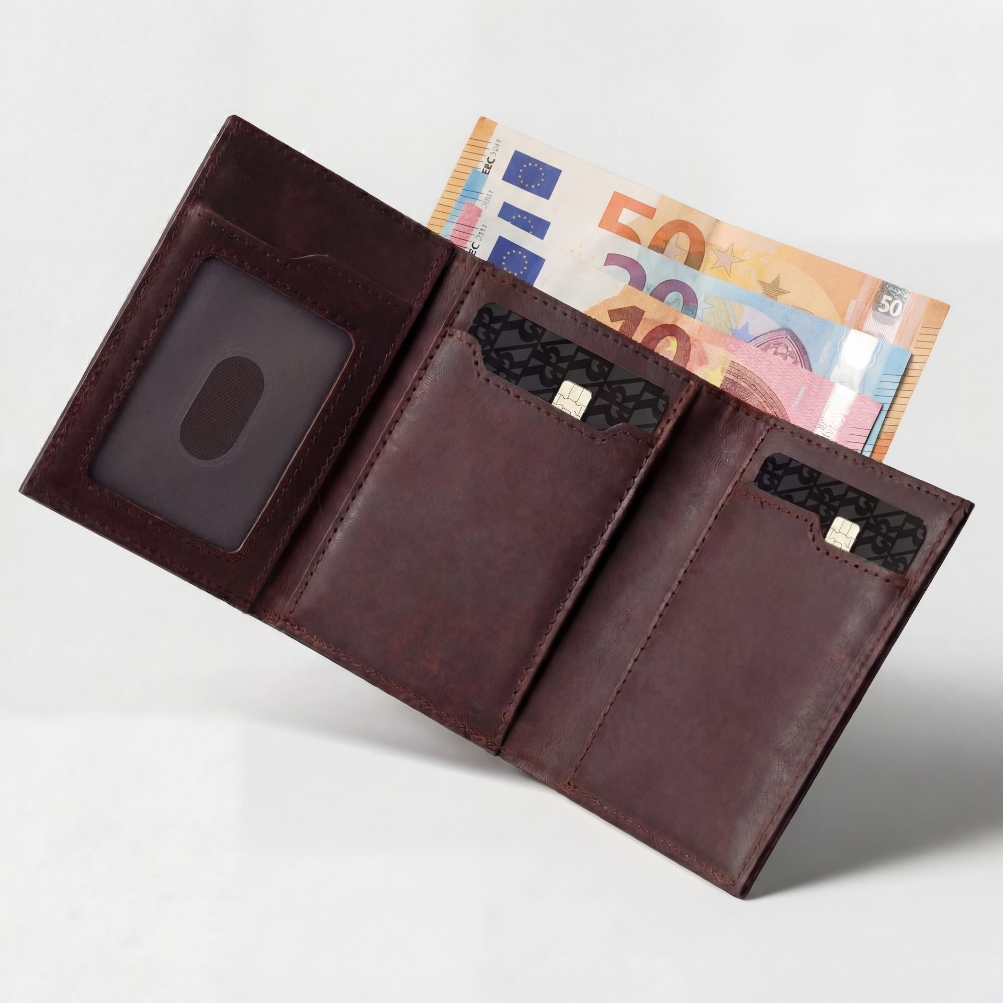 RFID Blocking Leather Wallet
