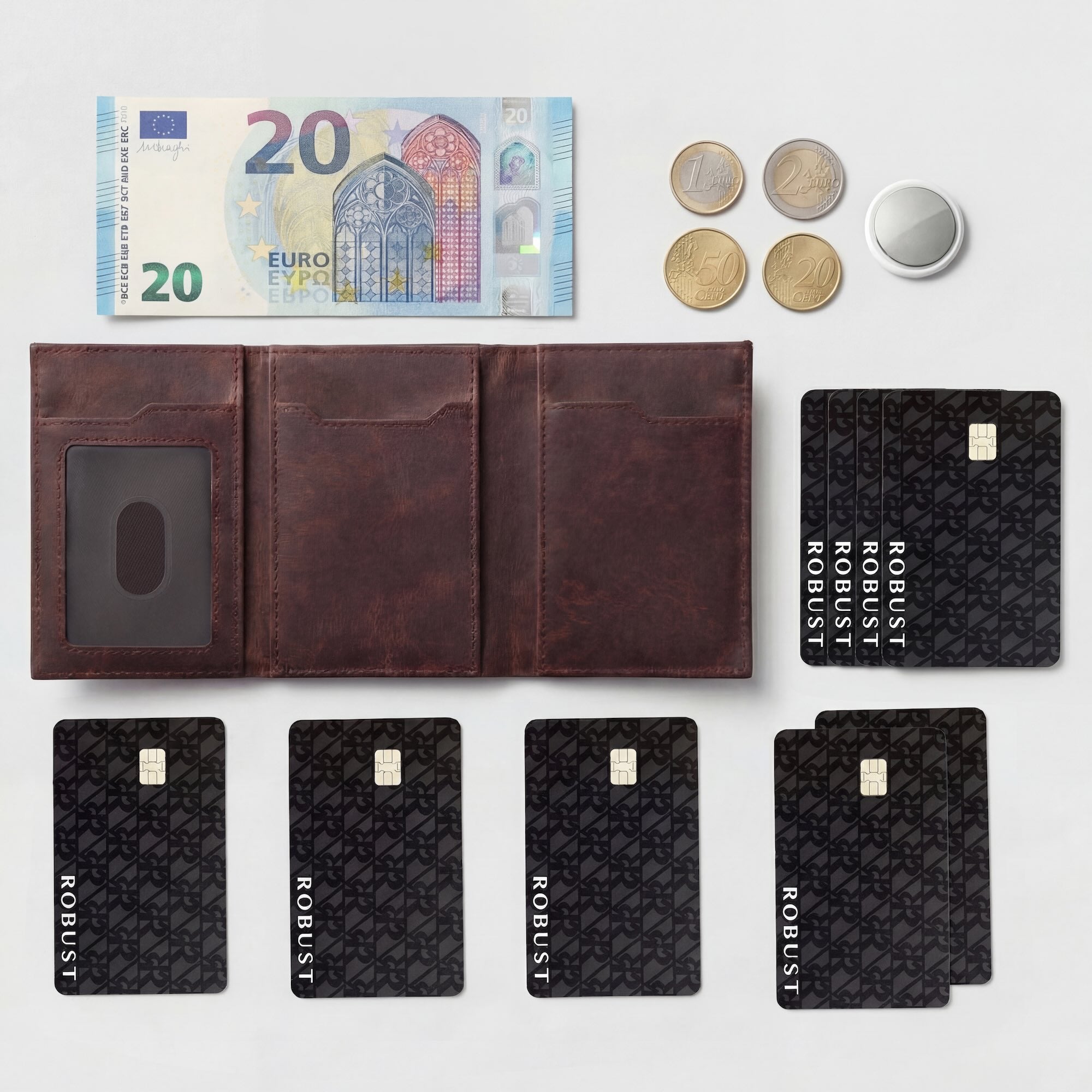 RFID Blocking Leather Wallet