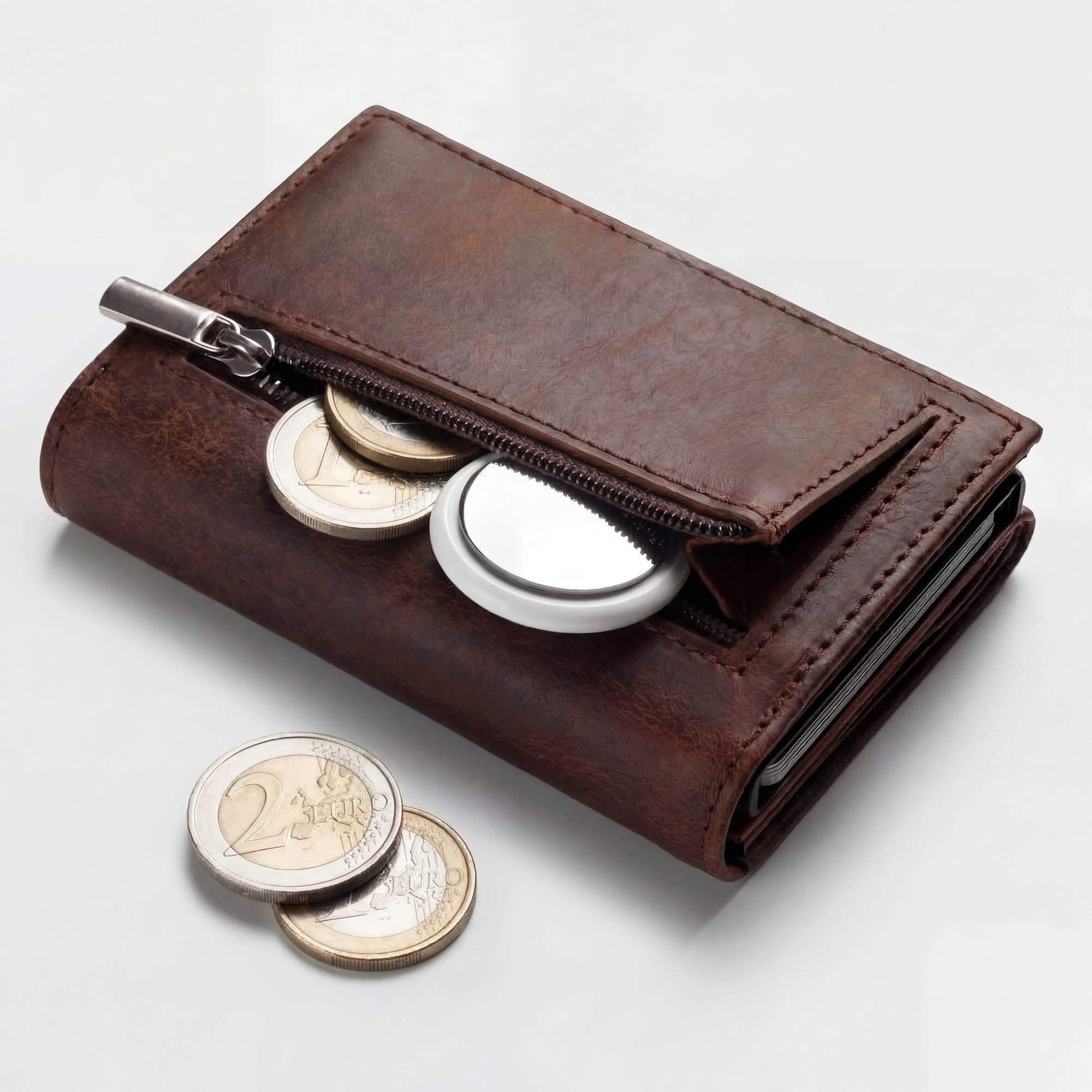 RFID Blocking Leather Wallet
